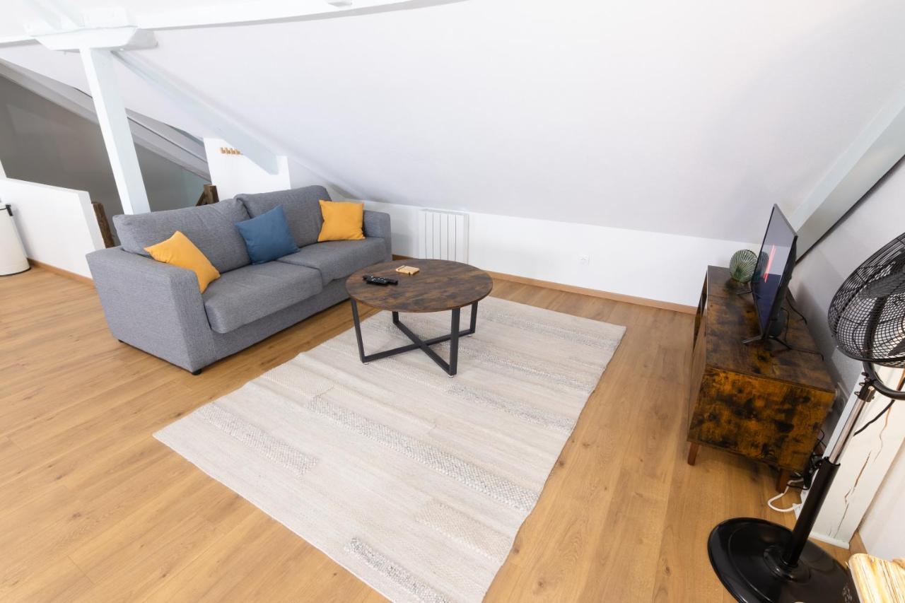 Appartement Atypique Proche Gare/ Dans L'Hyper-Centre Spacieux Pour 6P Au Coeur De Mulhouse Ngoại thất bức ảnh